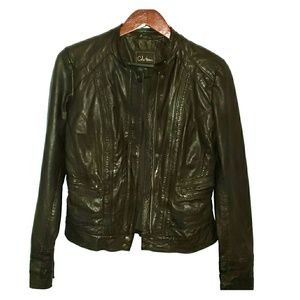 Cole Haan Genuine Leather Jacket